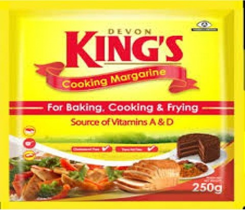 KINGS MARGARINE 250G COOKING BUTTER X  60