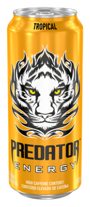 PREDATOR ENERGY DRINK TROPICAL CAN 24 X 330ML