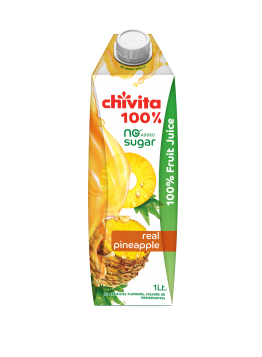 Chivita Real Pineapple 100% 1ltr x 10 (Carton)