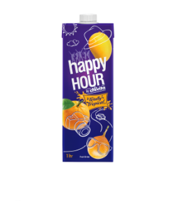 Happy Hour Juice (Totally tropical flavour) 1 litre x 10