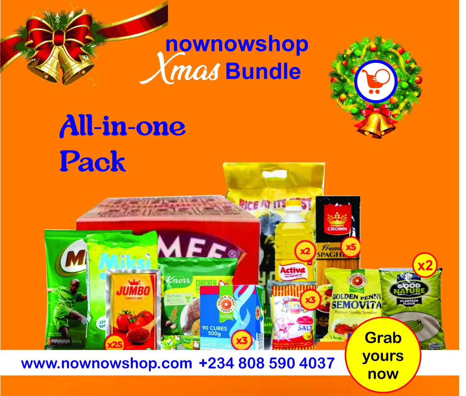 Nownowshop Xmas All-in-One Pack