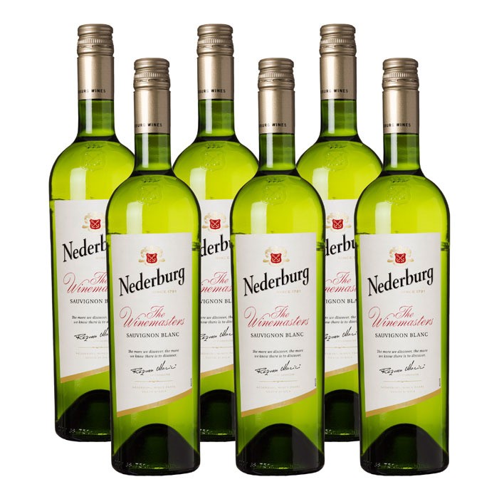 Nederburg Sauvignon Blanc 750mlx6 (Wine Masters)WHITE