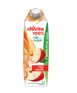 Chivita Real Apple 100% 1ltr x 10 (Carton)