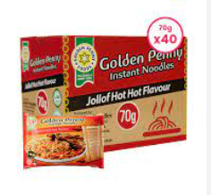 GOLDEN PENNY HOT HOT NOODLES 70G x40