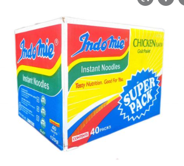 Indomie Super Pack Chicken Noodles - 120g - 1 Carton