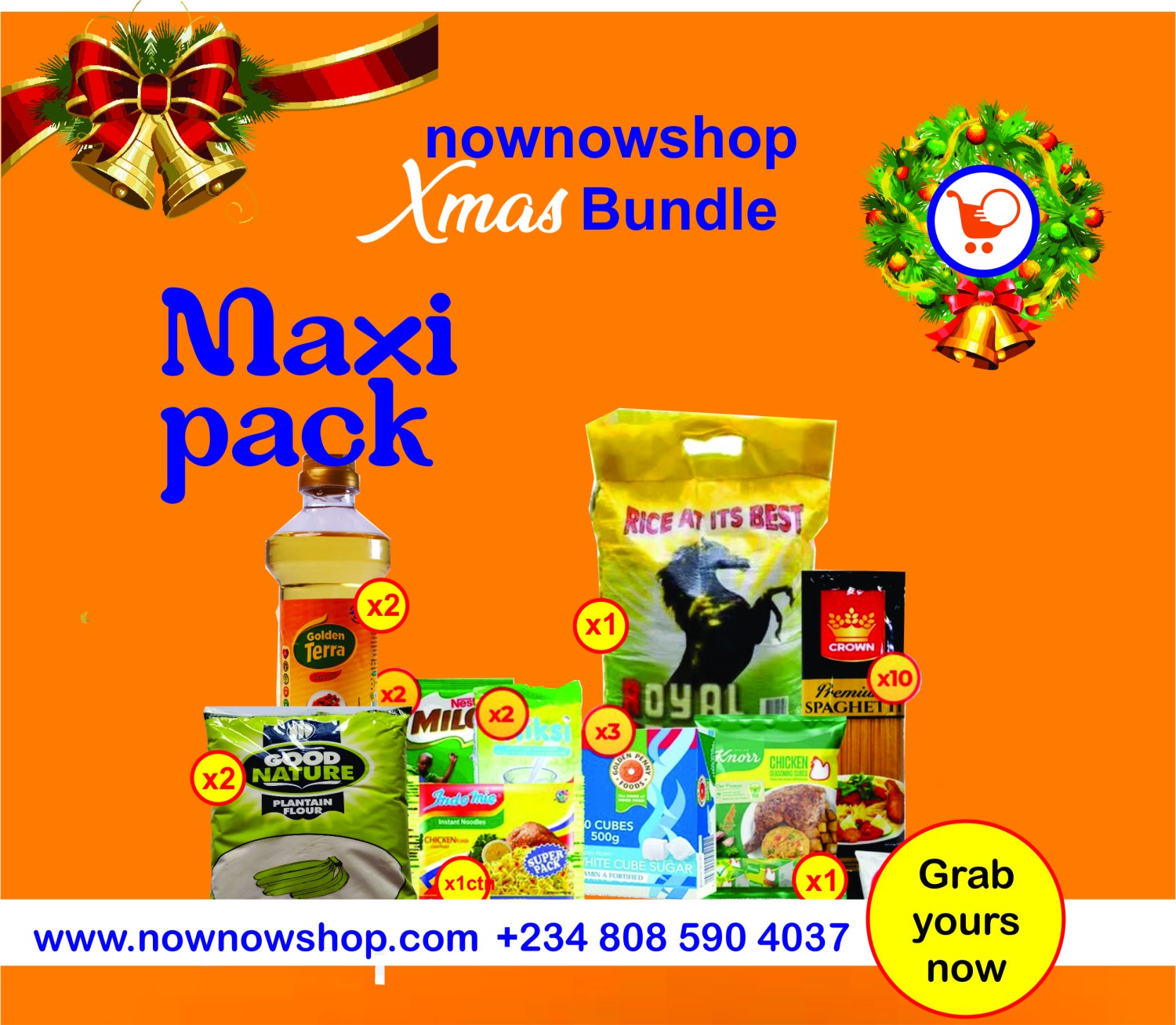 Nownowshop Xmas Maxy pack