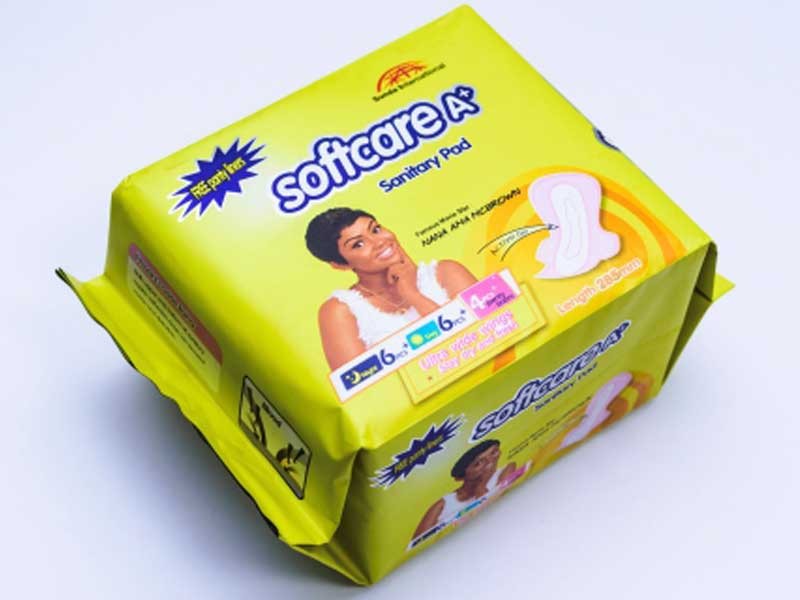 Softcare sanitary pad 10 x 24