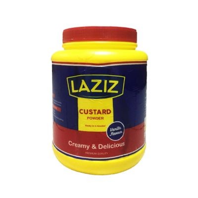 Laziz Custard Powder Vanilla Jar 2 kgx3