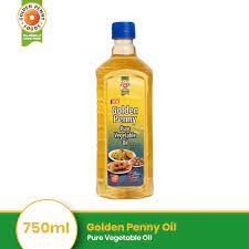 GOLDEN PENNY VEGETABLE OIL 750ML X 12