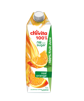 Chivita Real Orange 100% 1ltr x 10 (Carton)