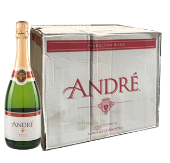 Andre Brut Alcoholic Wine (750ml x12)carton