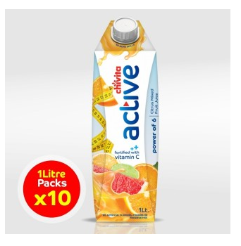 Chivita Active power of 6 citrus fruits 1ltr x 10 (Carton)