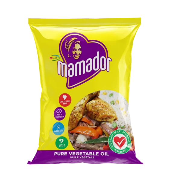 MAMADOR PURE VEGETABLE OIL 1000ml x12